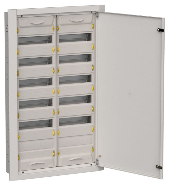 Корпус ЩРв-144 (2х72) TITAN 5 1005х625х130 IP31 сер. метал. IEK TI5-50-V-2X072-31-7035