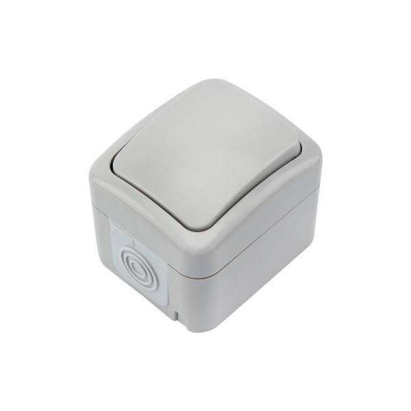 Переключатель проходной ОП Mini OG IP54 сер. Kranz KR-78-0837
