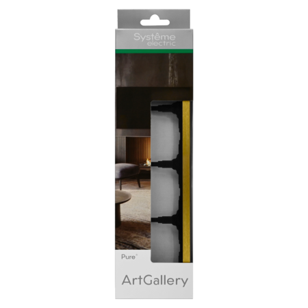 Рамка 4-м ArtGallery Pure метал. зол. SE GAL312404