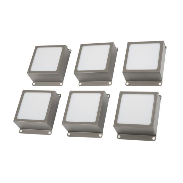Светильник светодиодный PPL 089/G OPAL 42Вт 6500К IP40 GREY ДВО/ДПО домино в потолок Грильято (комплект 6шт) сер. Pro+ JazzWay 5060173