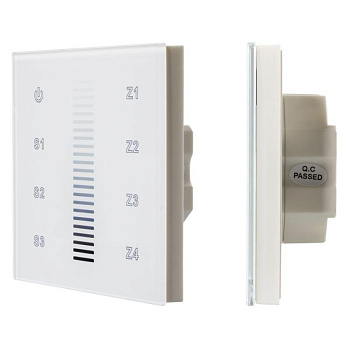 Панель сенсорная DALI-901-11-ADDR-3SC-DIM-DT6-IN White (BUS) (IP20 пластик) INTELLIGENT ARLIGHT 037190