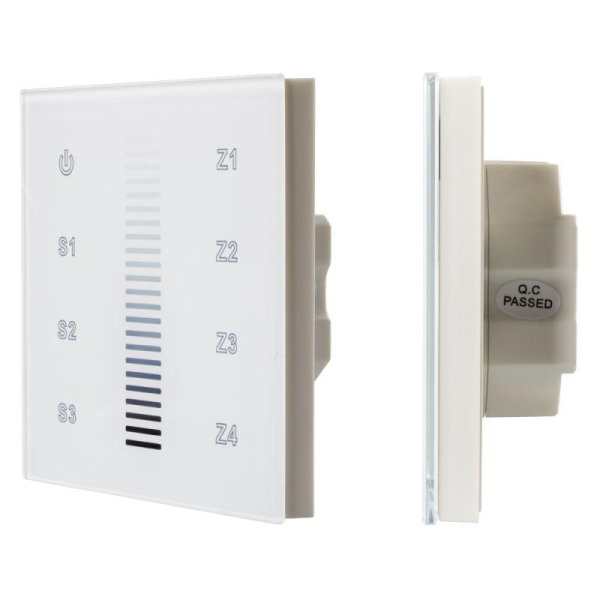 Панель сенсорная DALI-901-11-ADDR-3SC-DIM-DT6-IN White (BUS) (IP20 пластик) INTELLIGENT ARLIGHT 037190