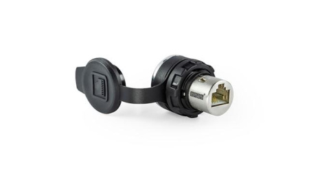 Разъем "мама-мама" RJ45 с позолоченными контактами EMAS BRJ45