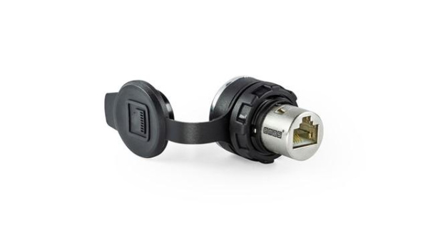 Разъем "мама-мама" RJ45 с позолоченными контактами EMAS BRJ45
