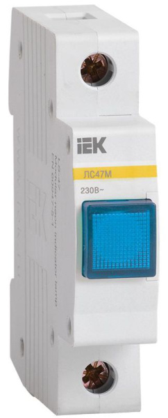Лампа сигнальная ЛС-47М син. KARAT IEK MLS20-230-K07