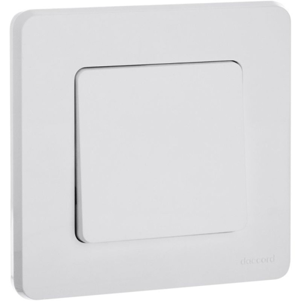 Переключатель 1-кл. Inspiria 10А IP20 250В 10AX механизм бел. IEK 673650