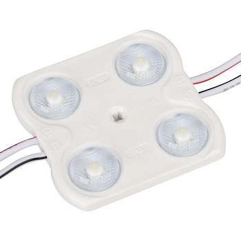 Модуль герметичный CRAFT-2835-4-12V Warm 170deg (45х43мм 1.6Вт IP65) закрыт. (уп.100шт) Arlight 029682(1)