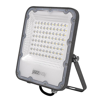 Прожектор светодиодный PFL-S4 100Вт 6500К IP65 80град. ДО с линзовым модулем JazzWay 5036437