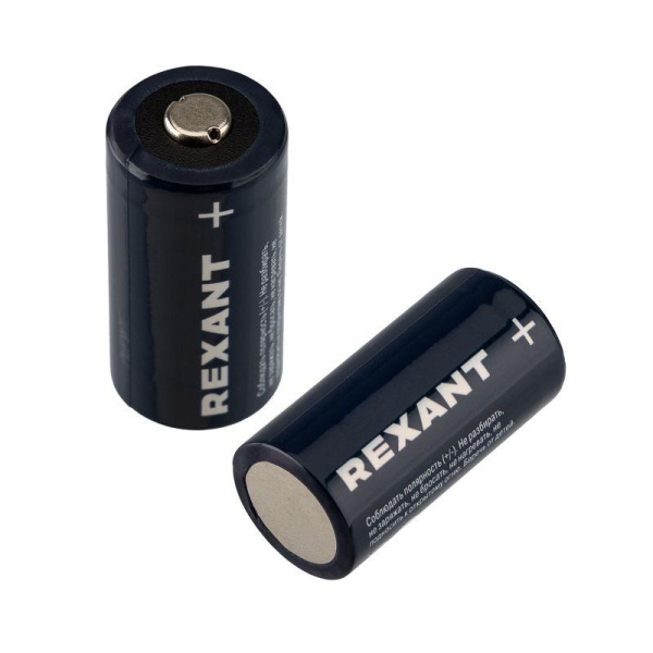 Элемент питания литиевый CR123 3В (блист.1шт) Rexant 39-1111