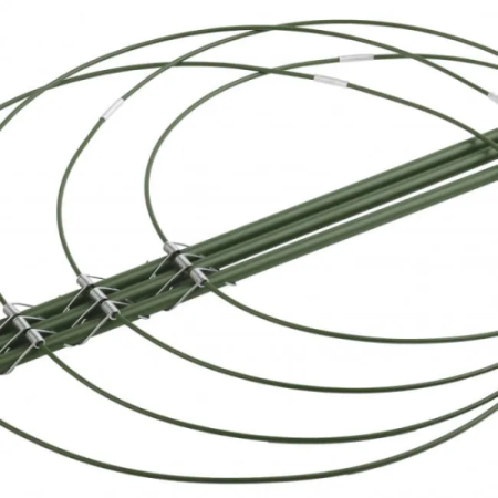 Поддержка для цветов 4 кольца 90см (60/180) GFS-4-90 Green Apple Б0008278