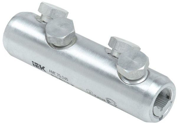 Гильза механическая АМГ 70-240 35кВ со срывными болтами алюм. IEK UZA-29-S70-S240-35-1