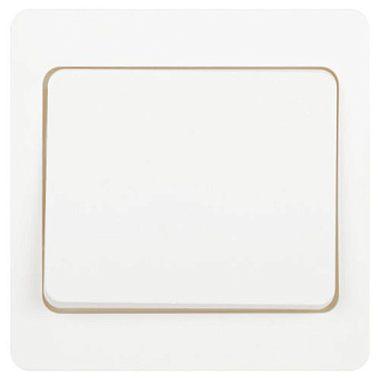 Кнопка СП Style 10А 250В IP20 бел. 7-109-01 Intro Б0060635