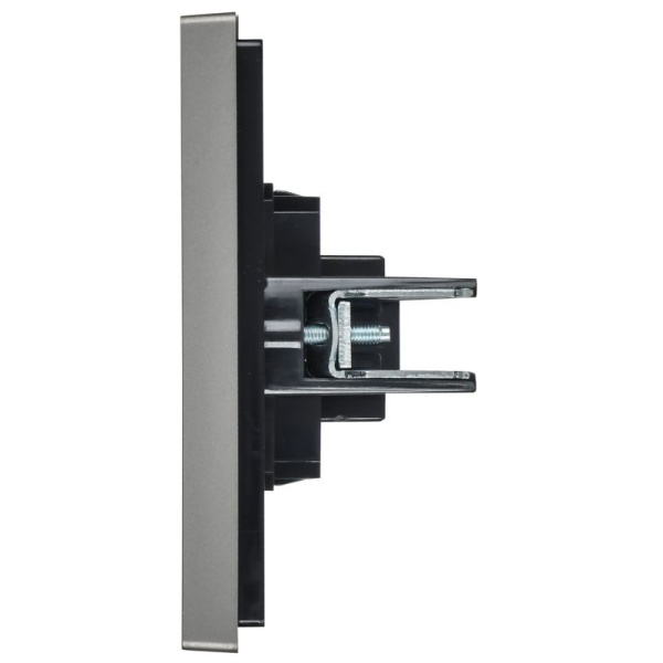 Розетка HDMI FORTE&PIANO FP540 сталь IEK FP-H10-K46