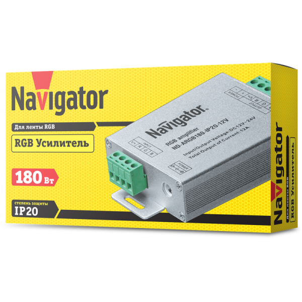 Усилитель 71 494 ND-ARGB180-IP20-12V Navigator 71494