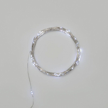 Гирлянда светодиодная "Роса" 10м 100LED бел. IP20 USB Neon-Night 315-975