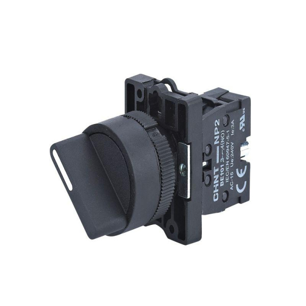 Переключатель NP2-ED21 2 положения фиксацией 1НО IP40 (R) CHINT 574095