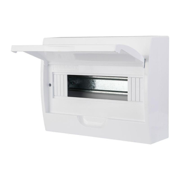 Бокс ЩРН-П-12 IP41 пластик. бел. (бел. дверца) Rexant 11-0313