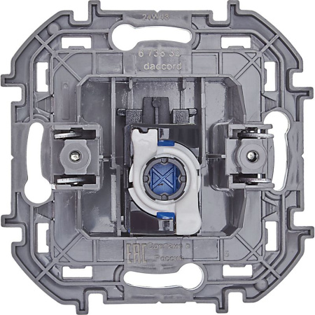 Розетка компьютерная Inspiria RJ45 кат.6 UTP механизм алюм. IEK 673832