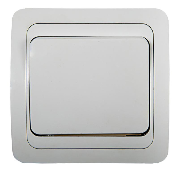 Выключатель 1-кл. СП Classico 2021 10А IP20 бел. ASD / IN HOME 4680005959846
