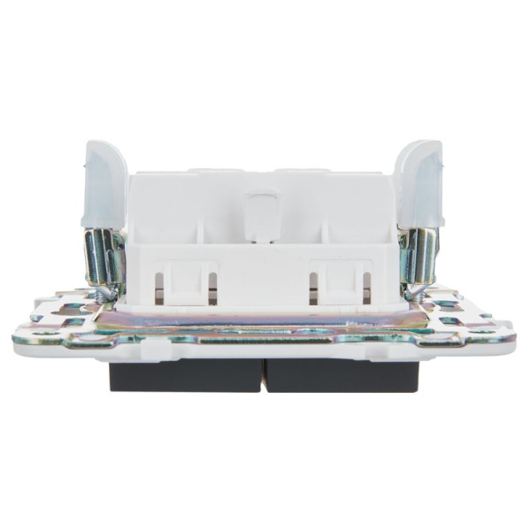 Выключатель жалюзи SKANDY 10А SK-V12G графит IEK SK-V15-0-10-K53
