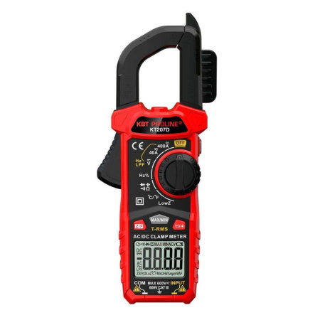 Клещи токовые цифровые KT 207D PROLINE КВТ 91920
