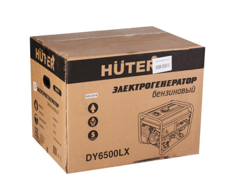 Бензогенератор DY6500LX 1ф 5000Вт электростартер HUTER 64/1/7