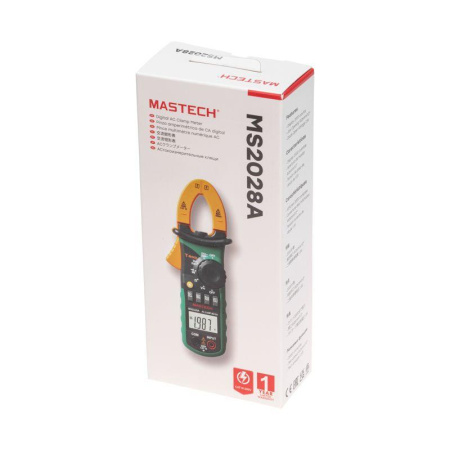 Клещи токовые MS2028A Mastech 13-1316