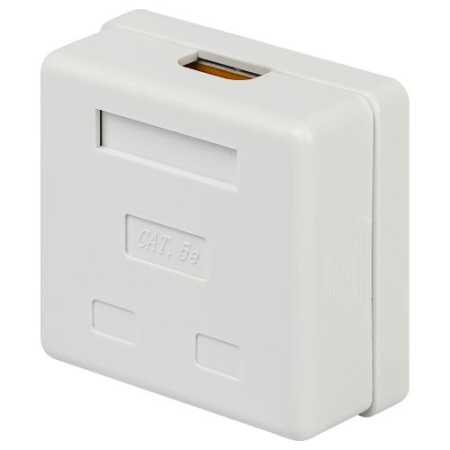 Розетка компьютерная 2-м RJ45 кат.5E неэкранир. RJ02UN Эра Б0056902