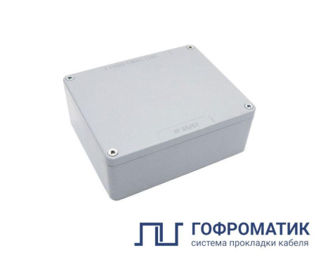 Коробка ответвительная 170х140х64 IP66/67 алюм. ГОФРОМАТИК zeta30395