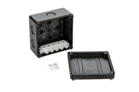 Коробка распределительная M BOX 110х110х67мм IP67 черн. Ридан 21RT0929R