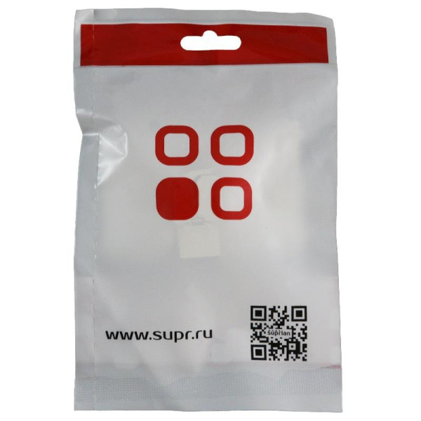 Модуль розеточный Keystone Jack 8P8C RJ-45 FTP кат.5E заделка без инструмента 180град. (DIY) SUPRLAN 10-0328-1