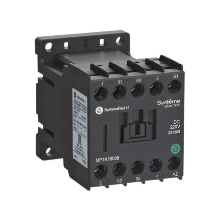 Контактор MP1K 4P(4НО) 9А DC24V SE MP1K09004BD