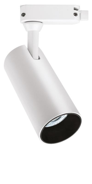 Светильник светодиодный трековый PTR 0715 15Вт 5000К IP40 24град. WH бел. JazzWay 5041233
