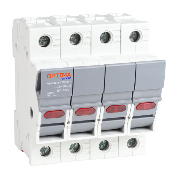 Предохранитель-разъединитель модульный OptiHold CFH10-25-4 КЭАЗ 385307