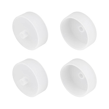 Заглушка WPH-FLEX-D40-360deg WHITE с отверстием силикон (комплект) Arlight 047249
