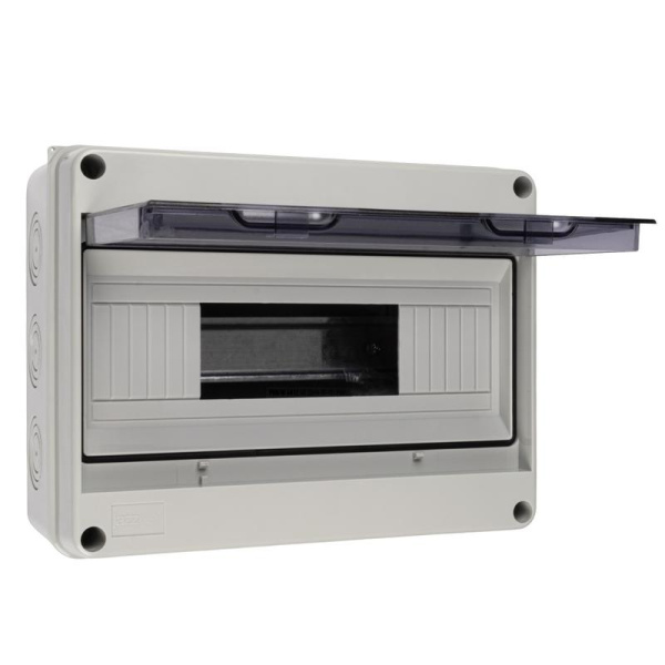 Бокс модульный накладной PDB/W 4012 GR (ЩРН-ПГ-12) IP65 пластик. JazzWay 5072084