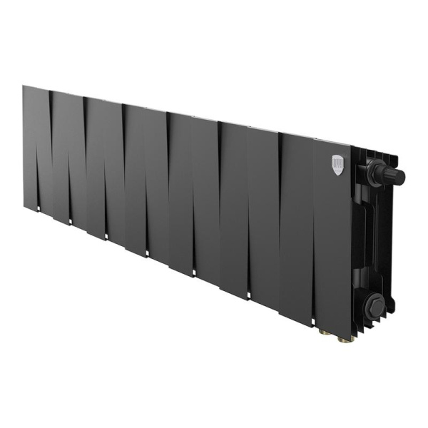 Радиатор PianoForte 200 VDR80 14 секц. биметал. Noir Sable Royal Thermo НС-1506328