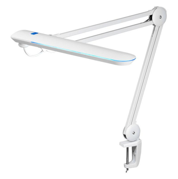 Светильник светодиодный настольн. Blue Stream 60LED бестеневой на струбцине бел. Rexant 31-0407