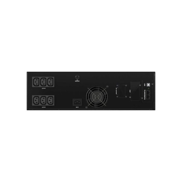 Источник бесперебойного питания линейно-интерактивный Info Rackmount Pro 2000ВА/1600Вт 1/1 USB RJ45 6xIEC C13 Rack 3U SNMP/AS400 slot 3х9А.ч DKC INFORPRO2000IN