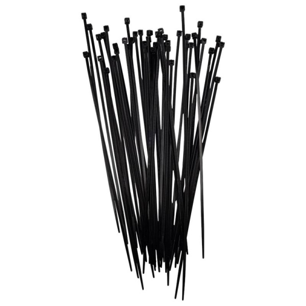 Хомут кабельный (стяжка) PCT 2.5х200-100BL 2.5х200 PA6.6 черн. (уп.100шт) JazzWay 5054394