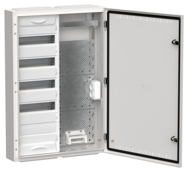 Корпус комбинированный ЩРн-60 (2х60) TITAN 5 бел. IEK TI5-51-N-2X060-30