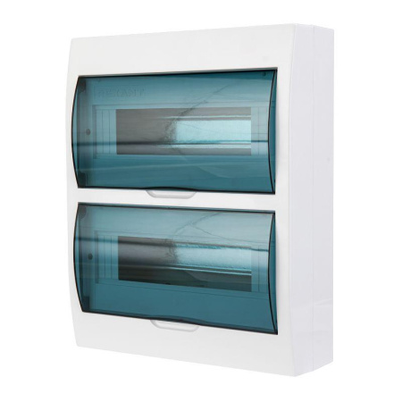 Бокс ЩРН-П-24 IP41 пластик. бел. Rexant 11-0324