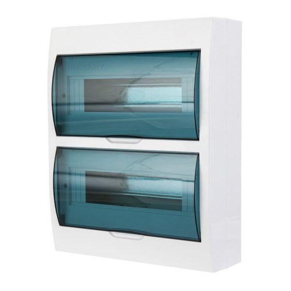 Бокс ЩРН-П-24 IP41 пластик. бел. Rexant 11-0324