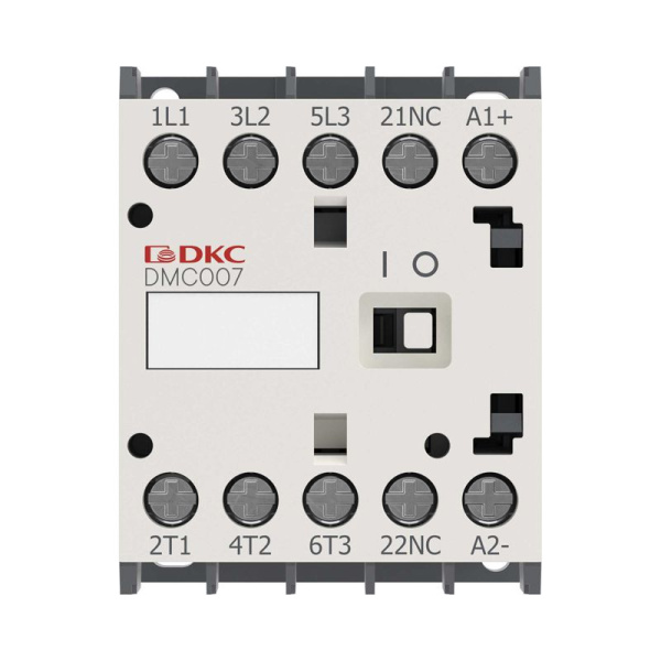 Миниконтактор YON DMC007 7A 3кВт AC3 3P кат. 380В AC 1НО YON DMC007-3C10A380