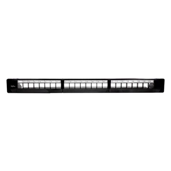 Патч-панель модульная для Keystone Jack 19дюйм под 24 модуля UTP 1U SUPRLAN 10-0401