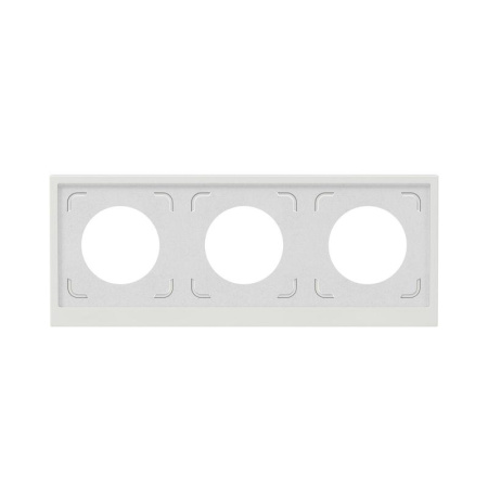 Рамка 3-м KANT IP44 бел. песок DKC 7010946