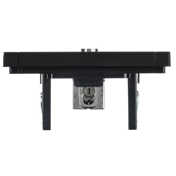 Розетка телевизионная оконечная TV 1вых. FORTE&PIANO FP128M черн. IEK FP-A10-O-M-K02