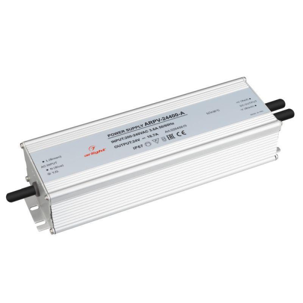 Блок питания ARPV-24400-A 24В 16.7А 400Вт IP67 метал. Arlight 026456(1)