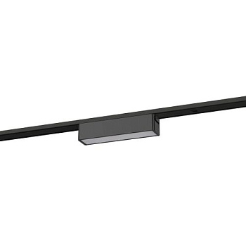 Светильник светодиодный трековый TRM-S5-1-6W4K-BK 6Вт 4000К с заливающим светом для тонкого магнитного шинопровода черн. Эра Б0059047