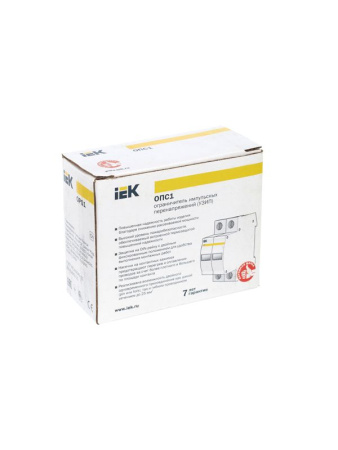 Ограничитель перенапряжения ОПС1-D 2P KARAT IEK MOP20-2-D